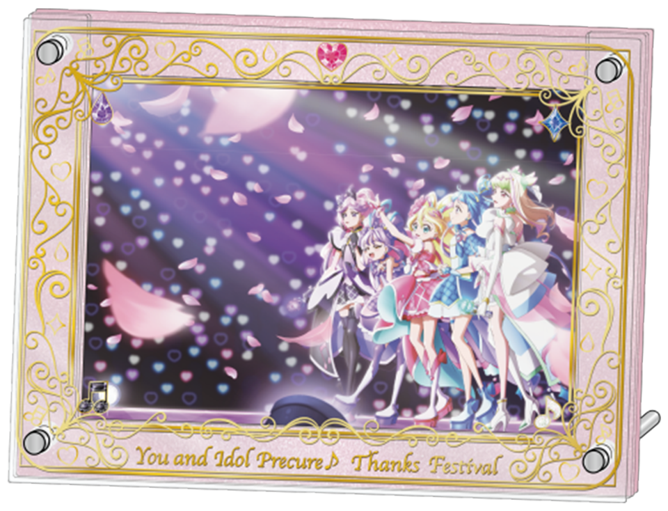 キラッキランラン♪アクリルフォトフレーム（ブロマイド1枚付き））